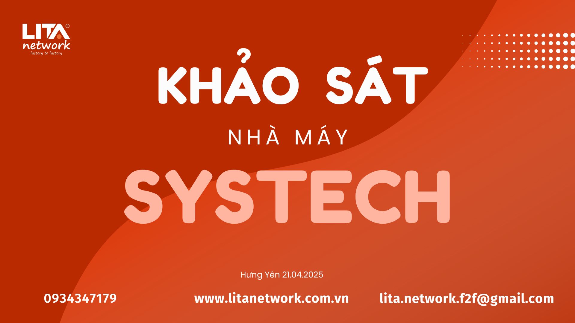Ban Quản Trị Khảo sát nhà máy SYSTECH